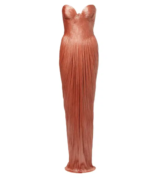 Maria Lucia Hohan Nadira silk bustier gown