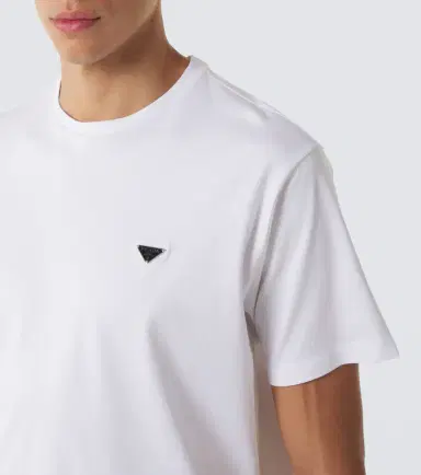 Prada Logo cotton jersey T-shirt | Thumbnail 2