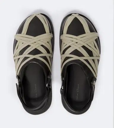 Rick Owens Megalace leather mules | Thumbnail 3 Rick Owens Megalace leather mules | Thumbnail 3