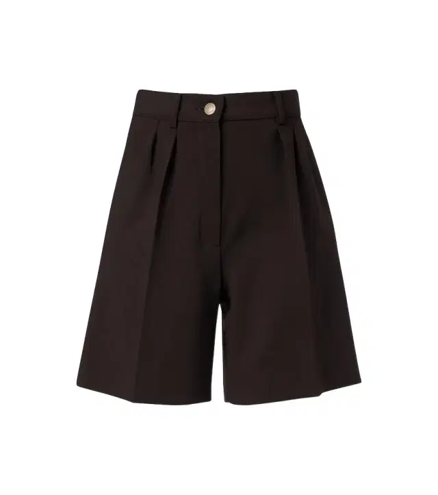Wool-blend Bermuda shorts