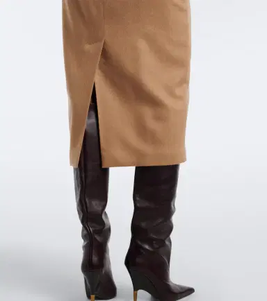 Max Mara Camel hair midi skirt | Thumbnail 6 Max Mara Camel hair midi skirt | Thumbnail 6