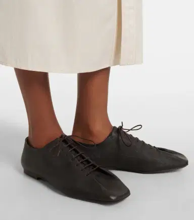 Lemaire Souris leather Derby shoes | Thumbnail 6 Lemaire Souris leather Derby shoes | Thumbnail 6