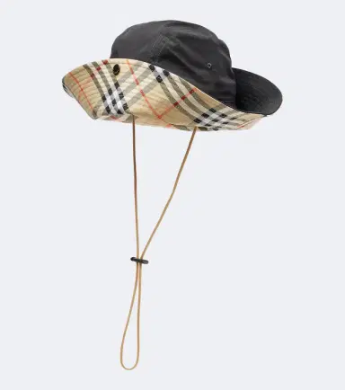 Burberry Check cotton sun hat | Thumbnail 2