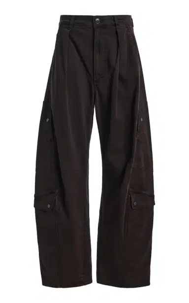 Citizens of Humanity Flight Pleated Cotton-Blend Wide-Leg Pants | Thumbnail 3 Citizens of Humanity Flight Pleated Cotton-Blend Wide-Leg Pants | Thumbnail 3