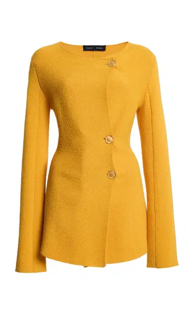 Proenza Schouler Sukki Draped Boucle Knit Jacket | Thumbnail 6