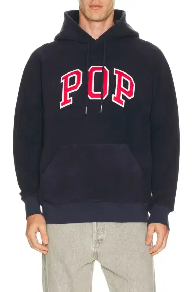 Pop Trading Company Arch Hooded Sweatshirt | Thumbnail 1 Pop Trading Company Arch Hooded Sweatshirt | Thumbnail 1