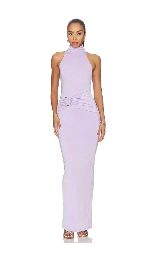 Petra High-neck Maxi Dress
