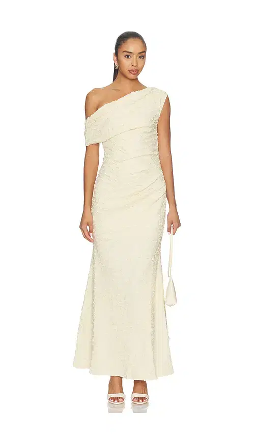 Curaae by Elliatt Fay One Shoulder Maxi Dress