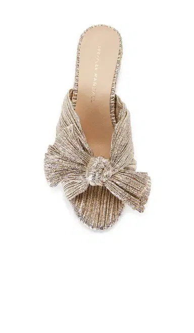 Loeffler Randall Emilia Pleated Knot Mule | Thumbnail 4 Loeffler Randall Emilia Pleated Knot Mule | Thumbnail 4