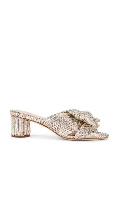 Loeffler Randall Emilia Pleated Knot Mule | Thumbnail 1 Loeffler Randall Emilia Pleated Knot Mule | Thumbnail 1
