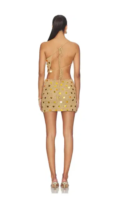 MORE TO COME Shifra Crochet Mini Skirt Set | Thumbnail 3