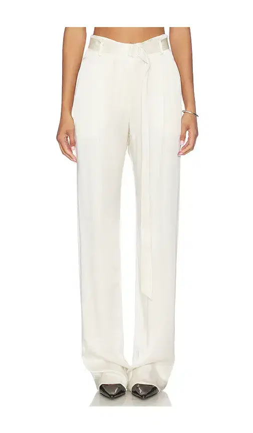 High Waisted Belted Pant