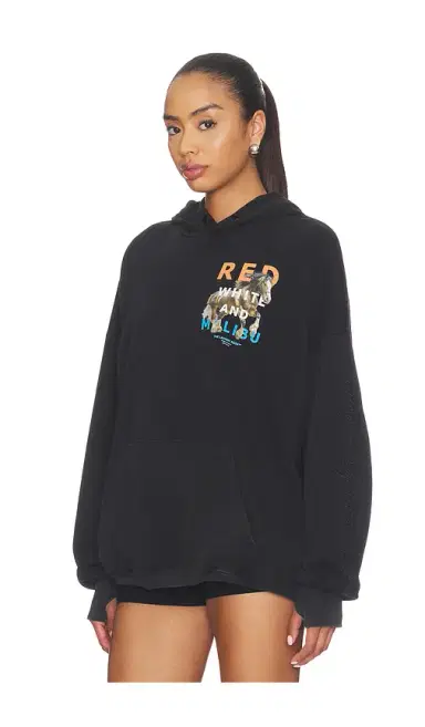 The Laundry Room Red White And Malibu Hideout Hoodie | Thumbnail 3 The Laundry Room Red White And Malibu Hideout Hoodie | Thumbnail 3