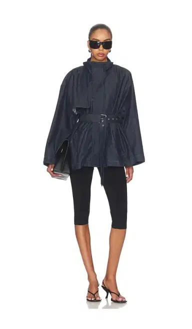 Frame The Denim Short Field Trench | Thumbnail 5