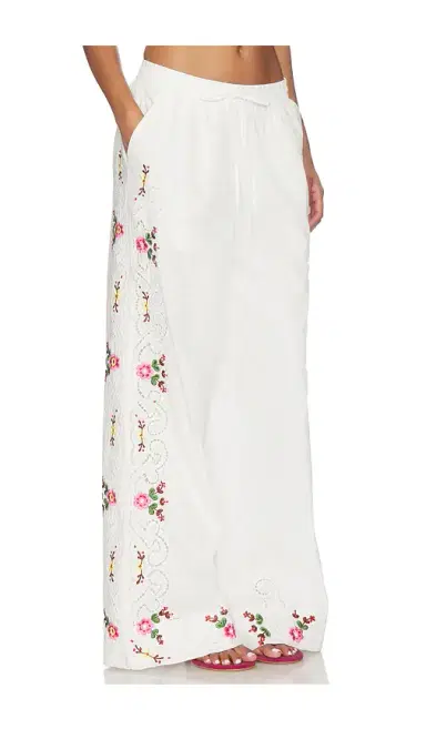 Essentiel Antwerp Janai Embroidered Pants | Thumbnail 2 Essentiel Antwerp Janai Embroidered Pants | Thumbnail 2