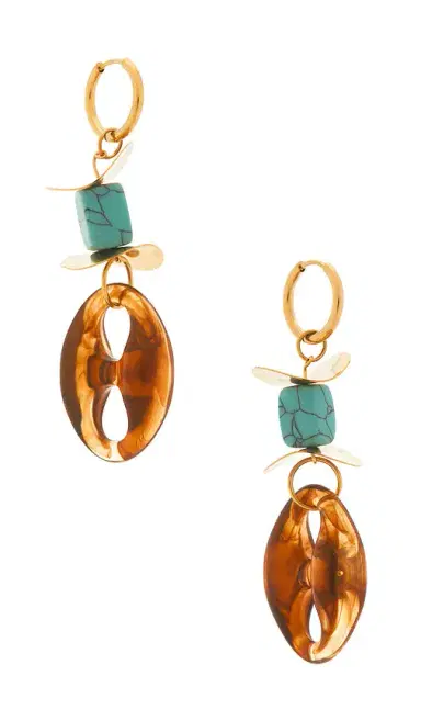 petit moments Acrylic Link Earrings | Thumbnail 1 petit moments Acrylic Link Earrings | Thumbnail 1