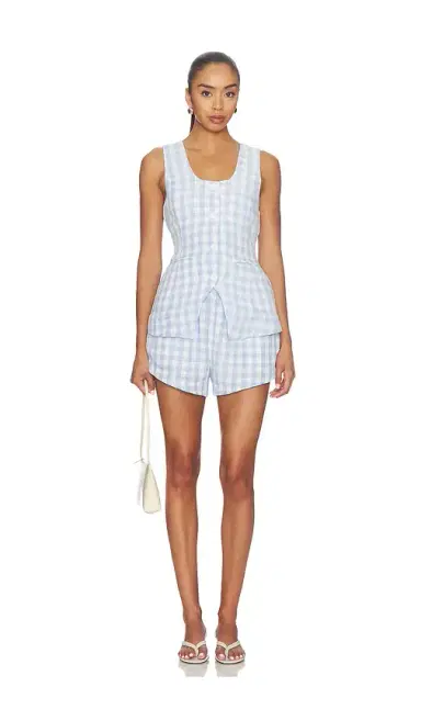 BLANKNYC Gingham Sleeveless Top | Thumbnail 4 BLANKNYC Gingham Sleeveless Top | Thumbnail 4