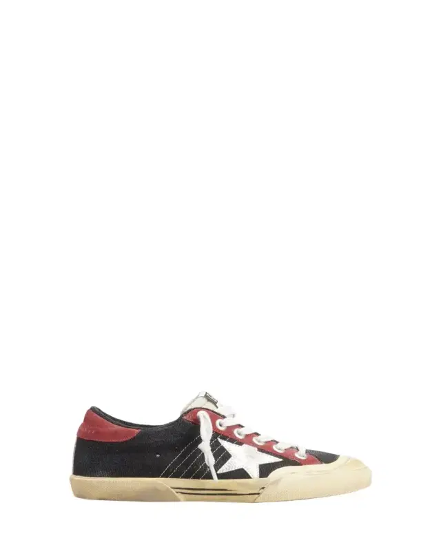 Golden Goose Superstar Mixed Leather Low-Top Sneakers