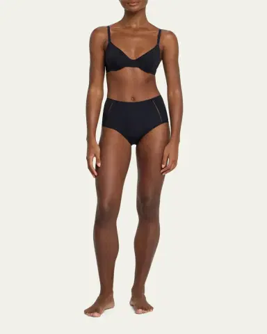 Eres Brina Soyeuse High-Rise Recycled Jersey Briefs | Thumbnail 2 Eres Brina Soyeuse High-Rise Recycled Jersey Briefs | Thumbnail 2