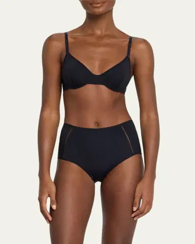 Eres Brina Soyeuse High-Rise Recycled Jersey Briefs | Thumbnail 4 Eres Brina Soyeuse High-Rise Recycled Jersey Briefs | Thumbnail 4