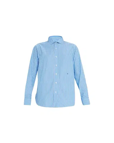 Hommegirls Stripe Classic Button-Up Cotton Shirt | Thumbnail 1 Hommegirls Stripe Classic Button-Up Cotton Shirt | Thumbnail 1
