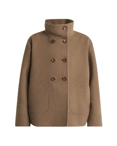 Loro Piana Camden Double-Breasted Cashmere Peacoat | Thumbnail 1