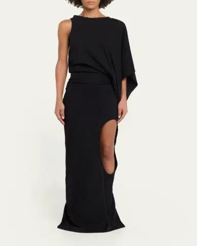 A.W.A.K.E. MODE Asymmetric Maxi Dress | Thumbnail 2 A.W.A.K.E. MODE Asymmetric Maxi Dress | Thumbnail 2