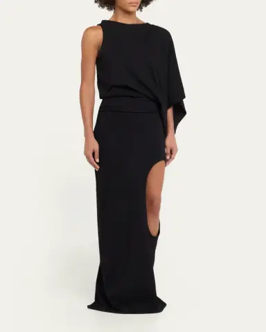 A.W.A.K.E. MODE Asymmetric Maxi Dress | Thumbnail 4 A.W.A.K.E. MODE Asymmetric Maxi Dress | Thumbnail 4