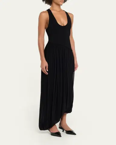 Ronny Kobo Meyer Racerback Knit High-Low Maxi Dress | Thumbnail 4 Ronny Kobo Meyer Racerback Knit High-Low Maxi Dress | Thumbnail 4