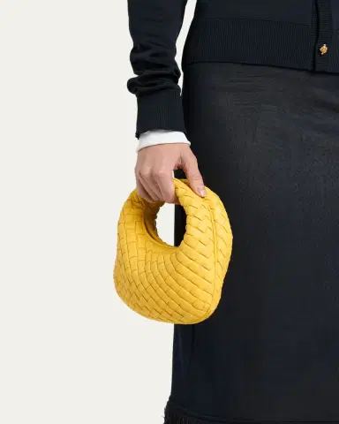 Bottega Veneta Baby Veneta Leather Top-Handle Bag | Thumbnail 2
