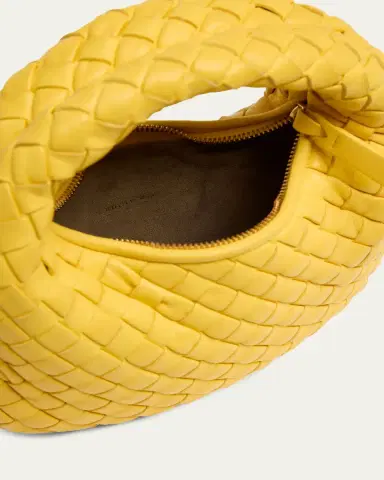 Bottega Veneta Baby Veneta Leather Top-Handle Bag | Thumbnail 4