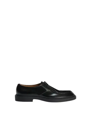 Jil Sander Men's Leather Moccasin Derby Shoes | Thumbnail 1