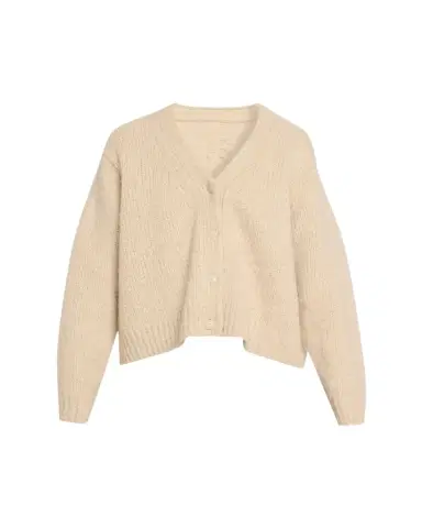 Nili Lotan Lorana Wool-Cashmere V-Neck Cardigan | Thumbnail 1 Nili Lotan Lorana Wool-Cashmere V-Neck Cardigan | Thumbnail 1