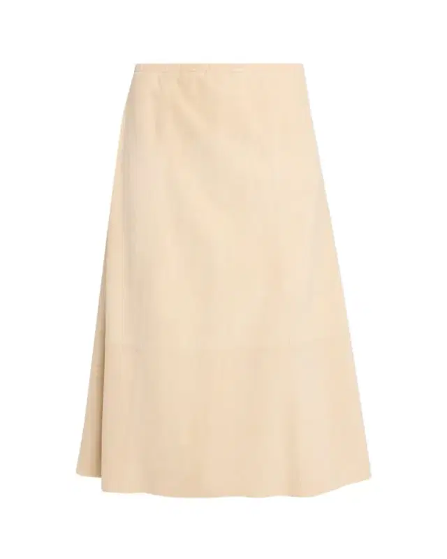 Vince Paneled Suede Maxi Skirt