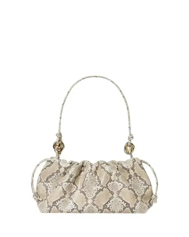 Loeffler Randall Kiri Snakeskin Shoulder Bag