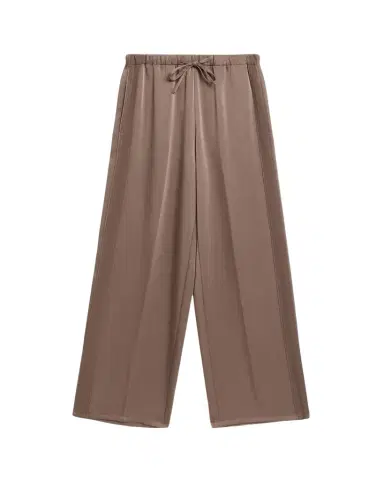 Vince Mid-Rise Shiny Drawstring Sweatpants | Thumbnail 1