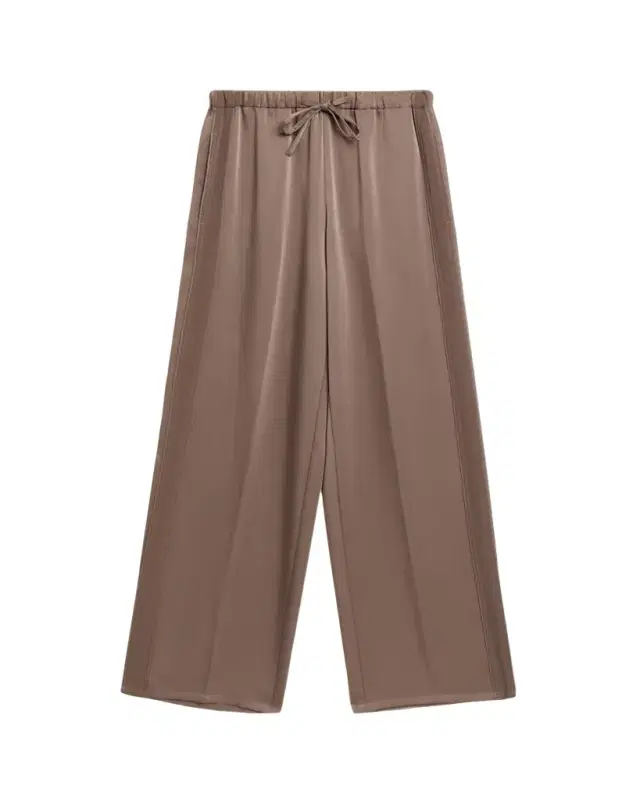 Vince Mid-Rise Shiny Drawstring Sweatpants