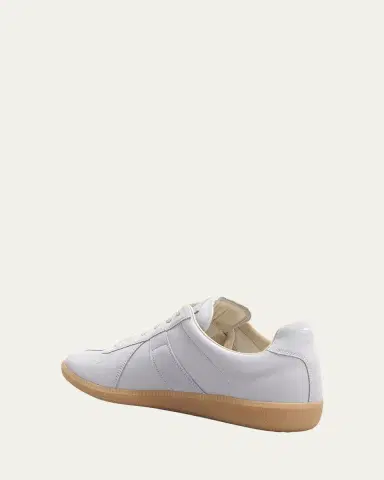 Maison Margiela Men's Replica Leather Low-Top Sneakers | Thumbnail 8 Maison Margiela Men's Replica Leather Low-Top Sneakers | Thumbnail 8