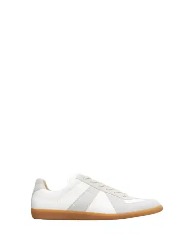 Maison Margiela Men's Replica Leather Low-Top Sneakers | Thumbnail 1 Maison Margiela Men's Replica Leather Low-Top Sneakers | Thumbnail 1