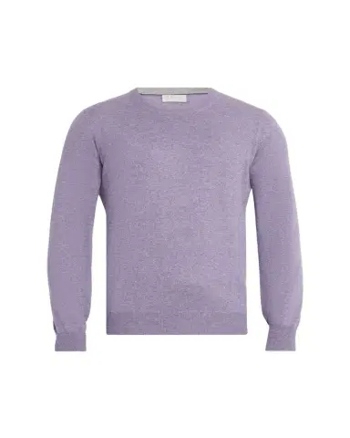 Brunello Cucinelli Men's Cashmere Melange Crewneck Sweater | Thumbnail 1