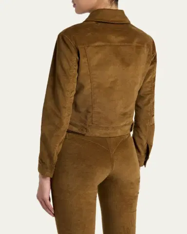 Tom Ford Velvet Slim Single-Breasted Jacket | Thumbnail 3 Tom Ford Velvet Slim Single-Breasted Jacket | Thumbnail 3
