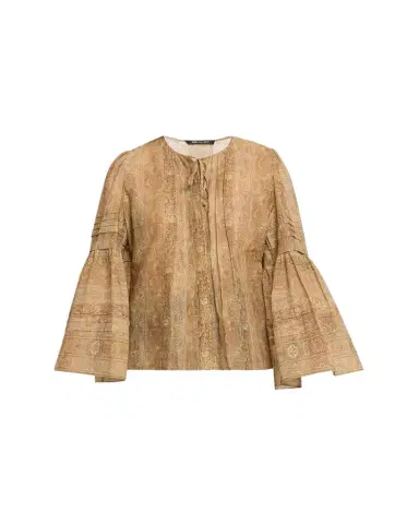 Kobi Halperin Joey Floral Flare-Sleeve Blouse | Thumbnail 1