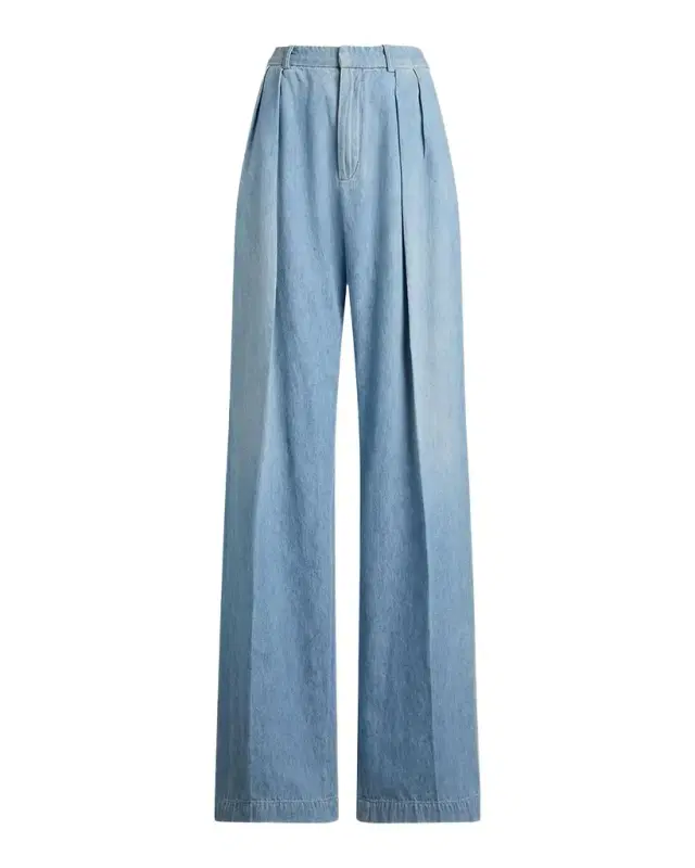 Ralph Lauren Collection Livie Cotton Denim Pants