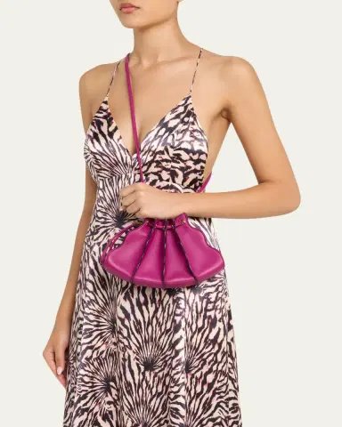 Ulla Johnson Adria Small Pleated Wave Leather Crossbody Bag | Thumbnail 2 Ulla Johnson Adria Small Pleated Wave Leather Crossbody Bag | Thumbnail 2