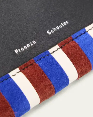 Proenza Schouler Striped Suede and Leather Pouch Bag | Thumbnail 5 Proenza Schouler Striped Suede and Leather Pouch Bag | Thumbnail 5