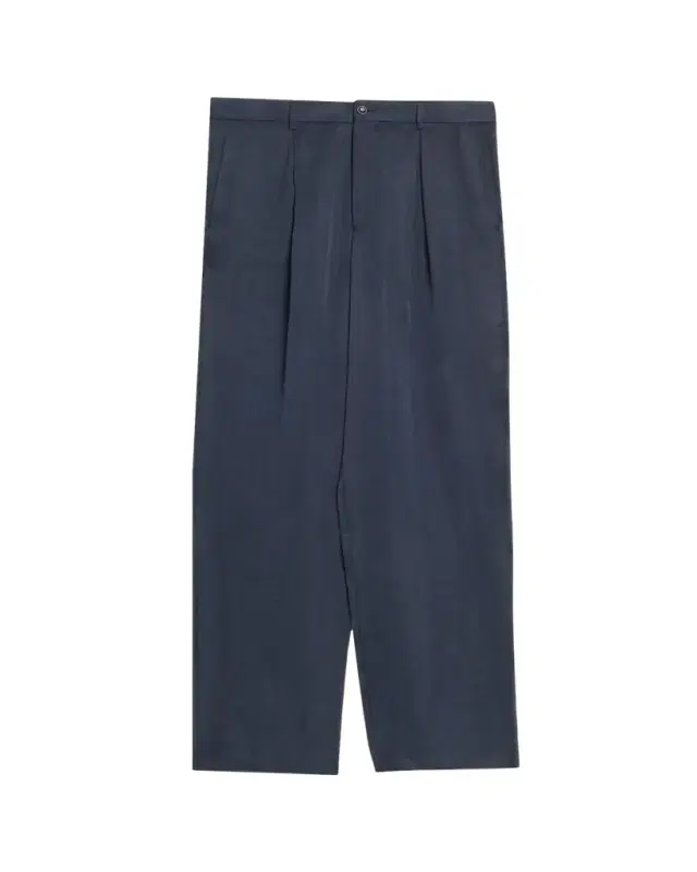 Giorgio Armani Men's Cotton and Lyocell Pleated Wide-Leg Trousers