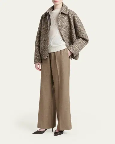Kiton Diamond Cashmere-Silk Sweater | Thumbnail 2 Kiton Diamond Cashmere-Silk Sweater | Thumbnail 2