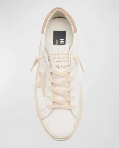 Golden Goose Hi Star Leather Low-Top Sneakers | Thumbnail 5