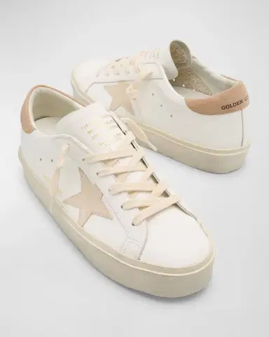 Golden Goose Hi Star Leather Low-Top Sneakers | Thumbnail 8