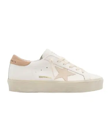 Golden Goose Hi Star Leather Low-Top Sneakers | Thumbnail 1